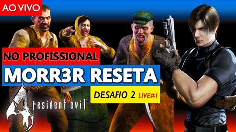 Resident Evil Cl Ssico No Profissional Se Morr R Reseta Segundo