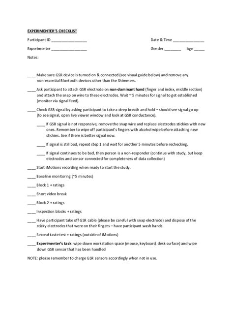 Fillable Online Galvanic Skin Response Gsr The Complete Pocket Guide