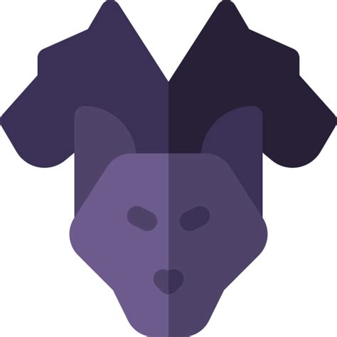 Cerberus Basic Rounded Flat Icon