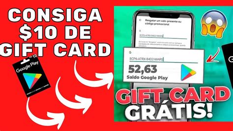 COMO GANHAR GIFT CARD DE GRAÇA NA PLAY STORE RÁPIDO E FÁCIL SEMPRE