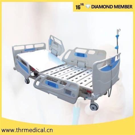 Medical Adjustable ICU Luxury Patient Electric Bed With Weighing System