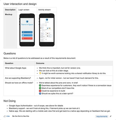 Business Requirements Document Template Word PARAHYENA