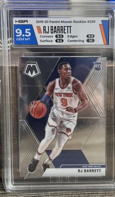 Panini Mosaic Rj Barrett Rc Recrue Psa Comme Neuf