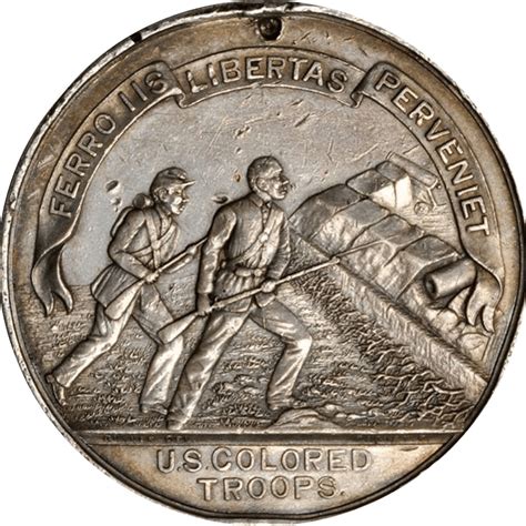 U.S. Colored Troops honored with medal - Metropolitan Coin Club of Atlanta