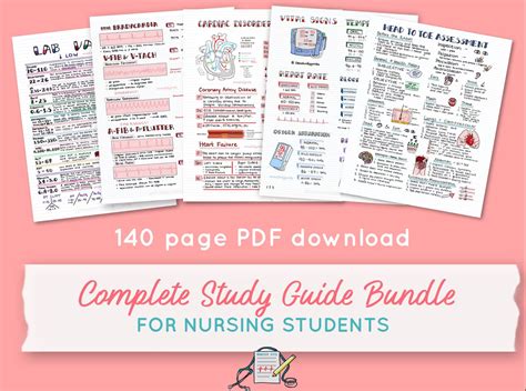 Complete Study Guide Bundle For Nursing Students Updated