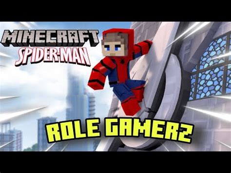 I Became Spider Man In Minecraft Spider Man In Minecraft