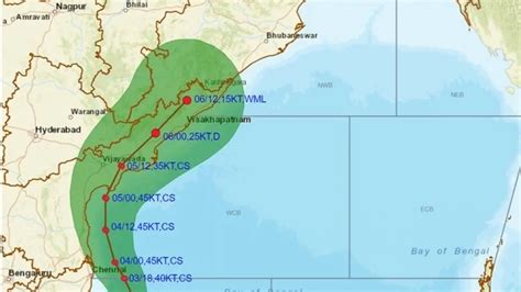 Cyclone Michaung Forms Alert Issued For Andhra Pradesh And North Tamil