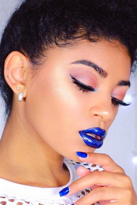 42 Blue Lipstick Shades Were Falling For This Season