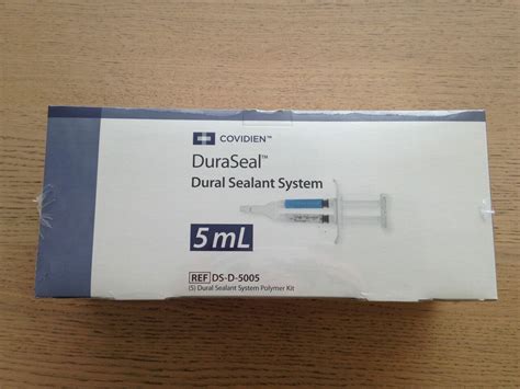 New Covidien Ds D 5005 Duraseal Dural Sealant System 5ml 5box X