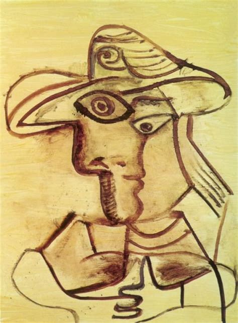 Buste Au Chapeau Pablo Picasso Period Of Creation