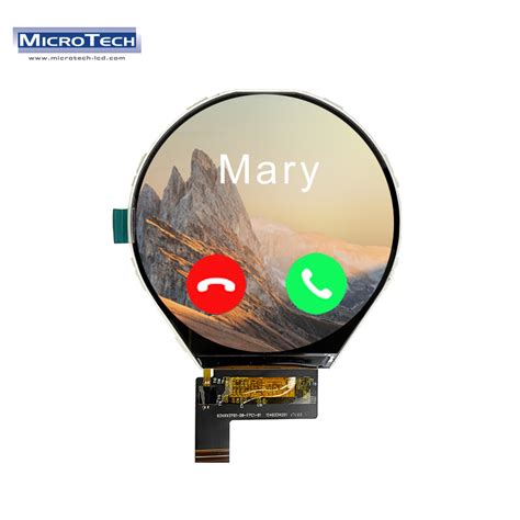 3 4 Inch Round Screen 800 800 IPS All HD Mipi Interface LCD TFT Module