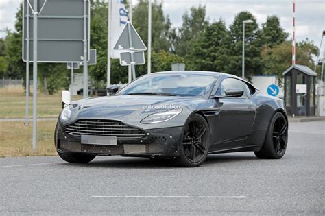 Aston Martin Db Facelift Spied Testing Touchscreen Infotainment