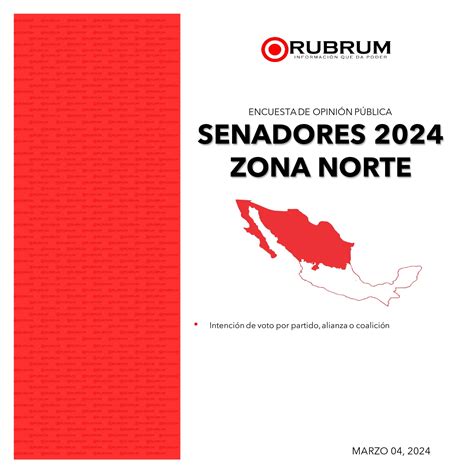 Tendencia En La Elecci N De Senadores En Zona Norte De Marzo De