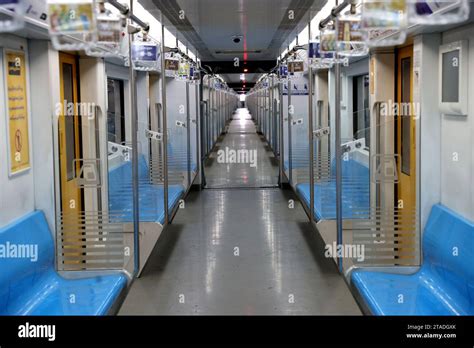 Parand Tehran Iran 30th Nov 2023 An Interior View Of A Metro