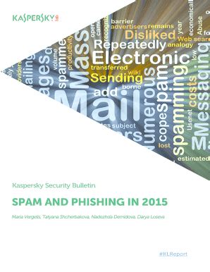 Fillable Online Spam And Phishing In 2015 Securelist Fax Email Print