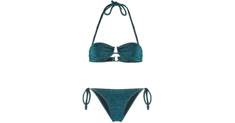 Reina Olga Penny Bikini In Blue Lyst