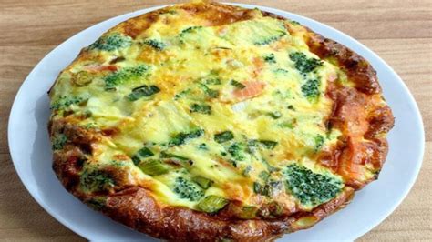 Quiche Sans P Te Au Saumon Brocoli Et Kiri Recette Facile