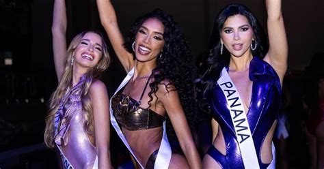 Candidatas se lucieron en trajes de noche y de baño en preliminares de