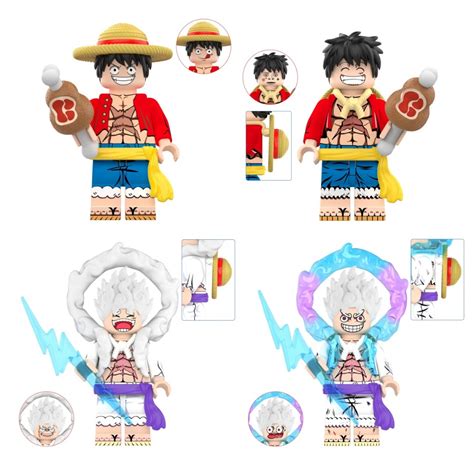 Japanese Anime One Piece Action Figures Luffy Luffy Nika Zoro Danji Nami Usopp Sanji Chopper