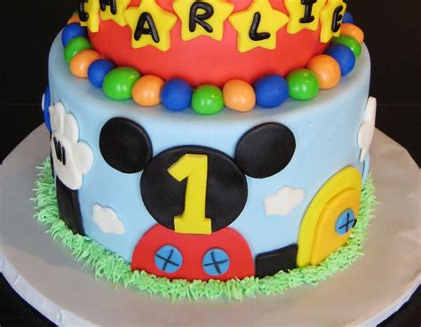 Custom Cakes by Julie: Mickey Mouse Clubhouse Cake IV