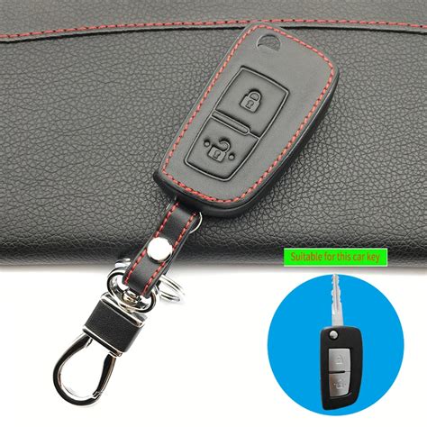 High Quality Leather Car Key Cover For Nissan Qashqai X Trail Murano