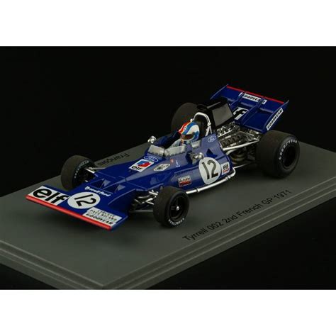 Tyrrell 002 12 Francois Cevert F1 France 1971 Spark S7231 Miniatures