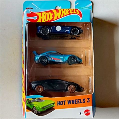 HOT WHEELS PACK OF 3 2025 Includes 20 Toyota GR Supra Lambprghini Sian FKP 15 Jaguar F