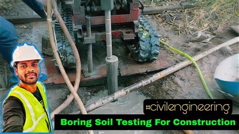 Boring Soil Testing For Construction Soil Testing Machine