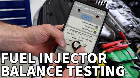 Fuel Injector Balance Testing YouTube