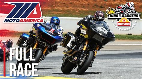 MotoAmerica Mission King Of The Baggers Race At Road Atlanta 2022 YouTube