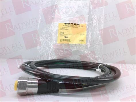 RKV 34 2M S4000 QD Cable Cord Set By TURCK