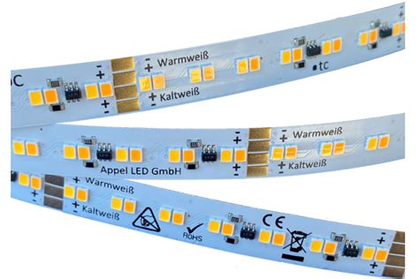 Profi Cct Led Streifen Mit Led S Pro Meter Cri Lichtfarbe