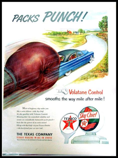 Vintage Texaco Sky Chief Advertising Vintage Ads Vintage | Etsy ...