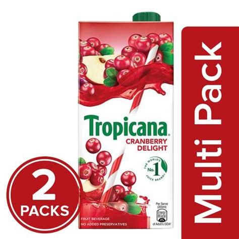 Buy Tropicana Delight Fruit Juice Cranberry Online At Best Price Of