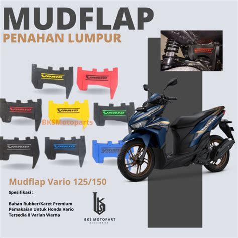 Mudflap Penahan Lumpur Motor Honda Vario 125 New Vario 150 Lazada