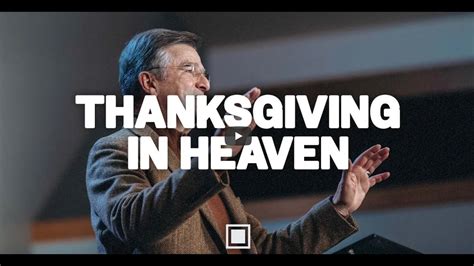 Thanksgiving In Heaven By Carter Conlon Youtube