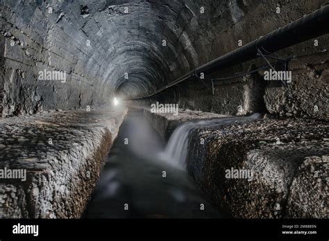 underground sewer tunnel