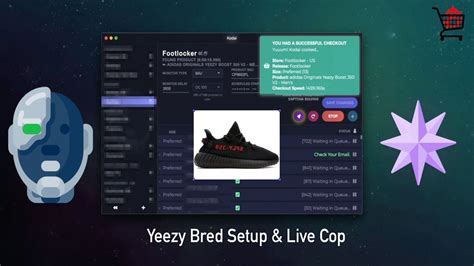 Live Cop Yeezy Bred Setup Live Cop Kodai Polaris