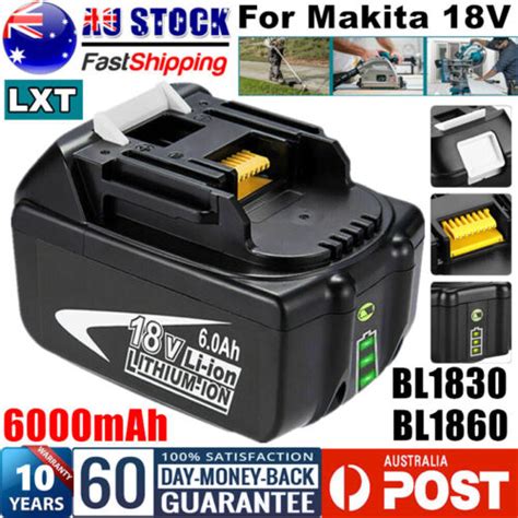 For Makita 18v Battery 60ah Li Ion Lxt Cordless Multi Tool Bl1860 Bl1850 Bl1830 Ebay