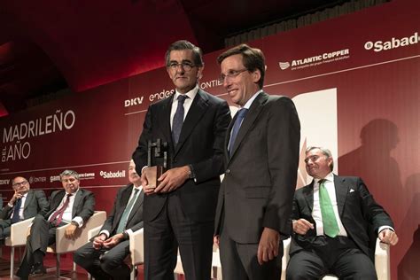 El presidente de HM Hospitales Juan Abarca Cidón recibe el Premio