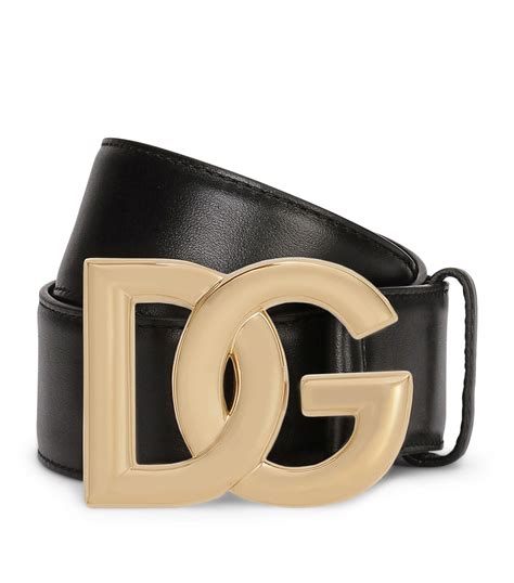 Womens Dolce Gabbana Multi Leather Logo Belt Harrods Uk