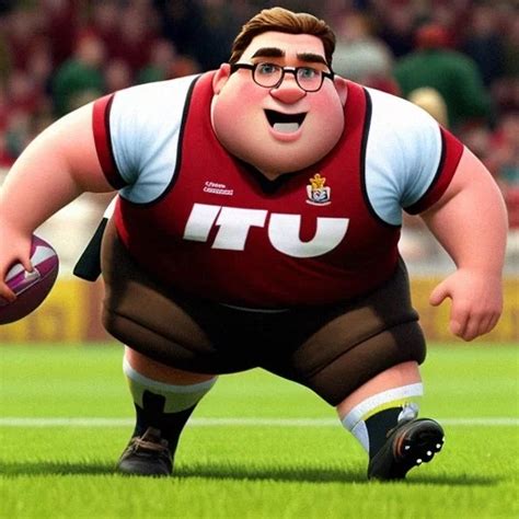 ai art generator karl    playing rugby