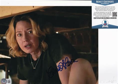 CARRIE COON signed (GHOSTBUSTERS AFTERLIFE) Movie 8X10 photo BECKETT ...