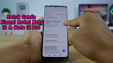 Cara Mengaktifkan Ketuk 2 Kali Di HP Xiaomi Redmi Note 12 Xiaomi