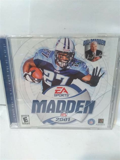 Madden NFL 2001 Classics PC Computer Game NFL Football Game FUN For