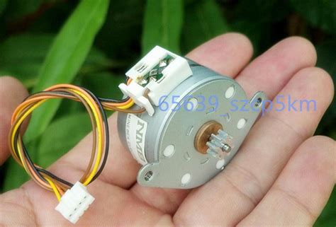 Japan NMB 35mm Round Stepper Motor Gear 2 Phase 4 Wire EBay