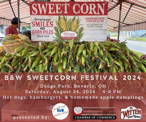 Bandw Sweetcorn Festival 2024 Washington County Cvb