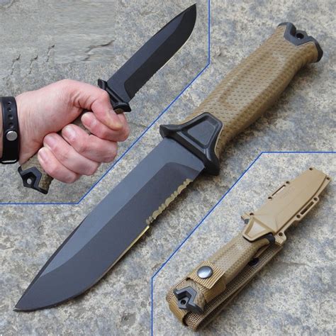 Faca Strongarm Coyote Brown Militar Tática Aqui Nota Shopee Brasil