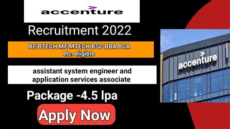 Accenture Off Campus Drive Registration Recruitment For