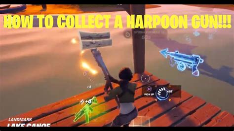 How To Find A Harpoon Gun In Fortnite Season Quest Youtube